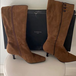 Liz Claiborne suede boots